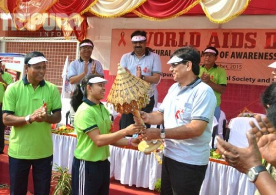 TSACS felicitates Golden Girl of Tripura Dipa Karmakar